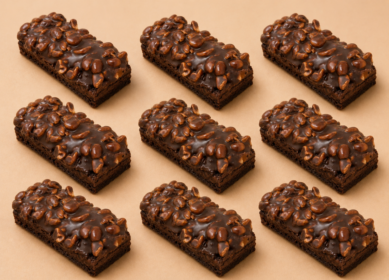 Ciasto brownie-baton